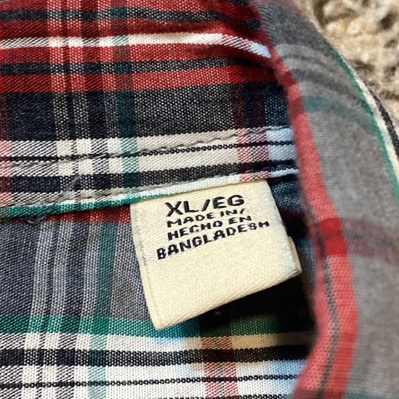 Original Weatherproof Vintage Plaid Button Down Shirt - Picture 3 of 8